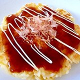 卵ご飯で★お好み焼き風